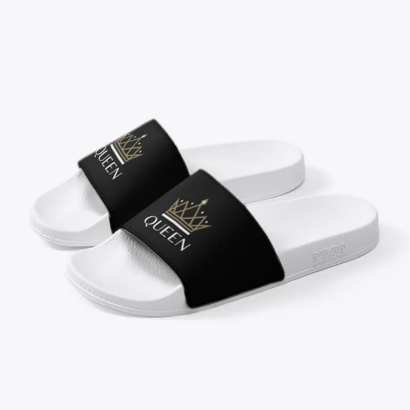 Queenly Comfort , white deco slides